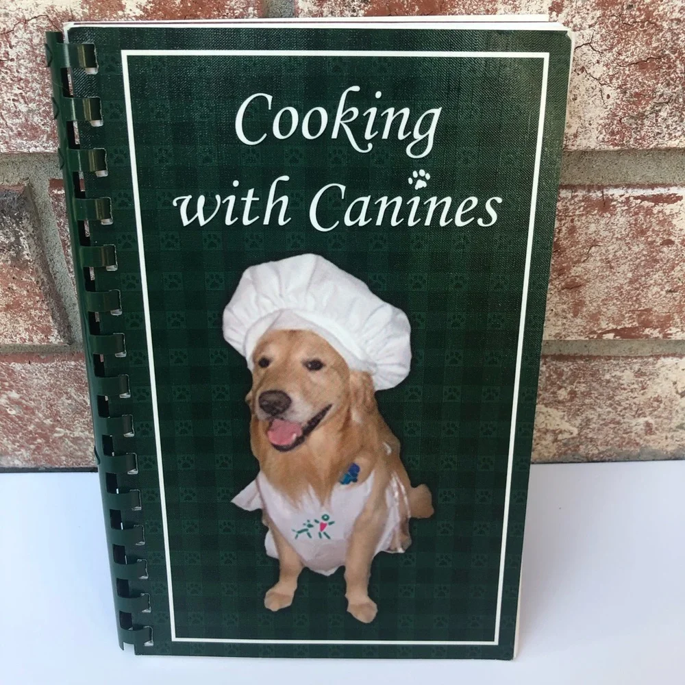 Cooking With Canines Cookbook Recipes for People Canine Assistants Alpharetta GA